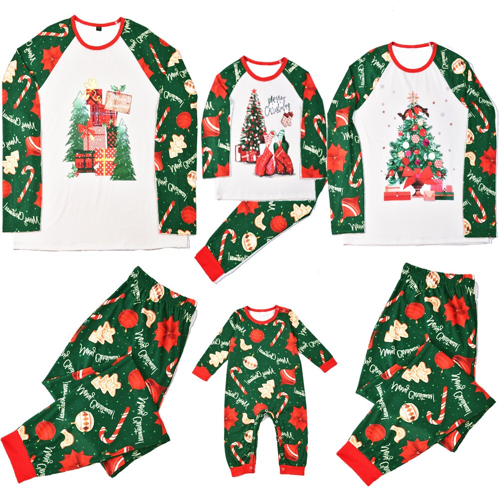 Unique Gift Tree Print Pajama Set